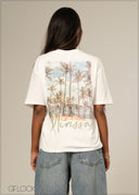 Mirissa Graphic Tee - 161026