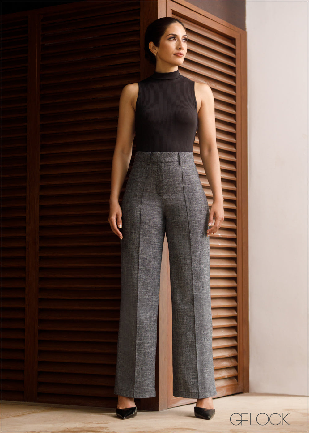 Straight Leg Flared Pant - 061023 