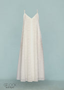 Embroidered Slip Maxi Dress - 250426