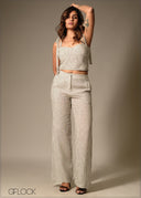 Straight Legged Trousers - 160126