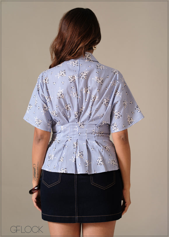 Waist Detailed Top - 090126