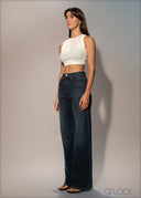 High Rise Bootcut Jean - Short Length - 250626