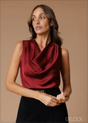 Cowl Neck Top - 140826