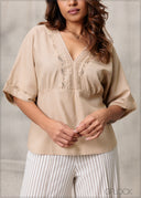 Lace Detailed Top - 020326