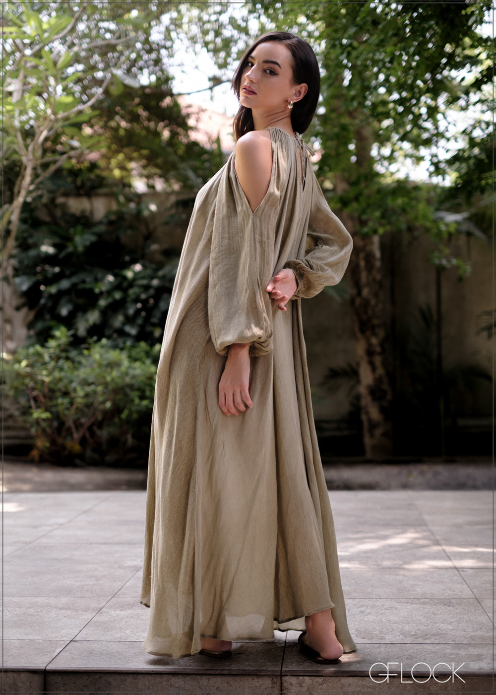 Long Sleeve Maxi Dress - 280325