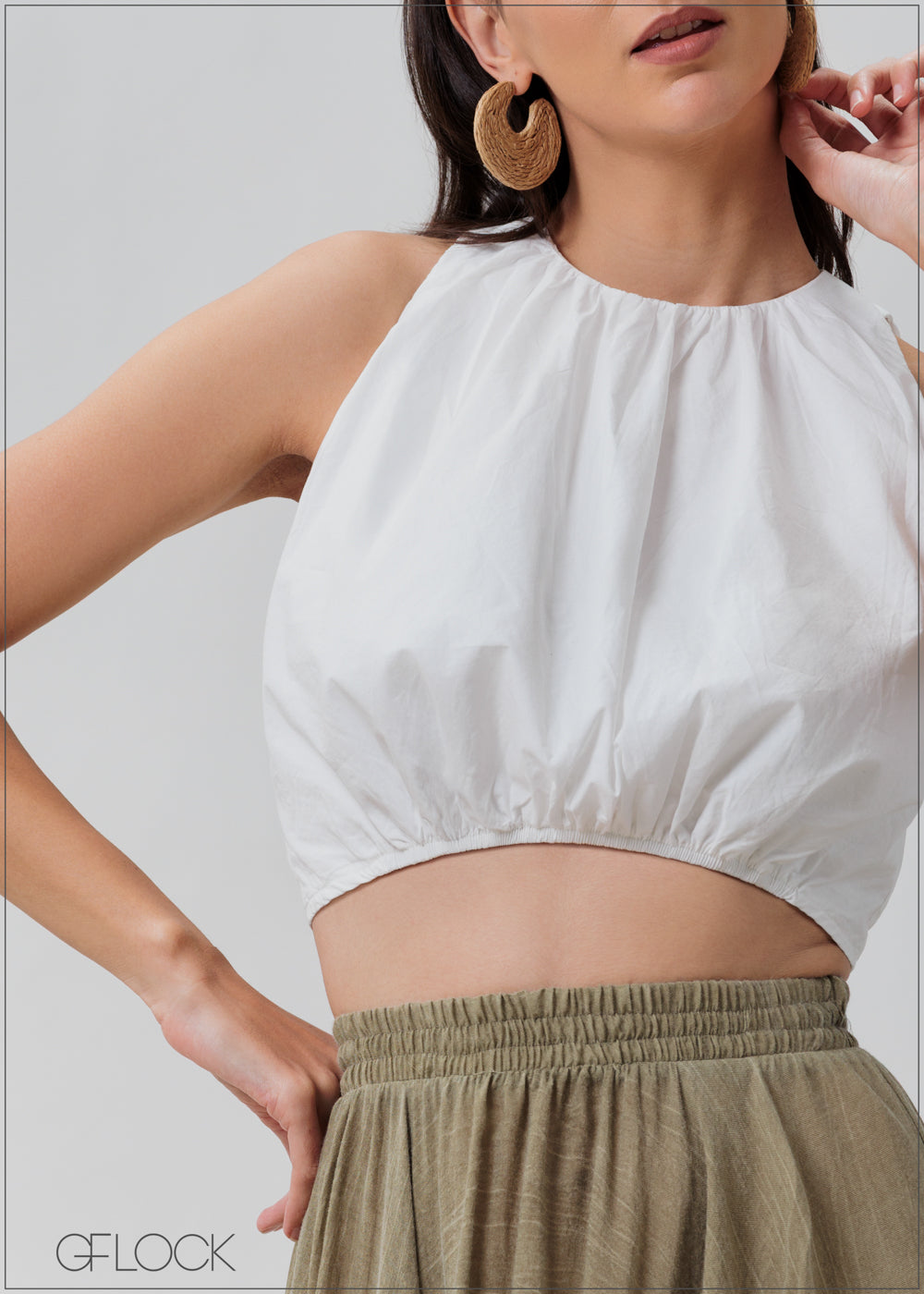 Elasticated Top - 070425