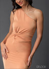 One Shoulder Maxi Dress - 020525