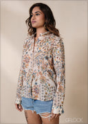 Printed Basic Shirt - 220826