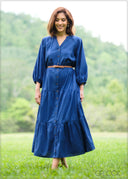 Balloon Sleeve Dress - 100524