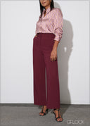 Straight Leg Pant With Pockets - 070725
