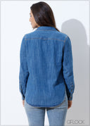 Denim Long Sleeve Shirt - 140824