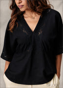 Lace Detailed Top - 020326