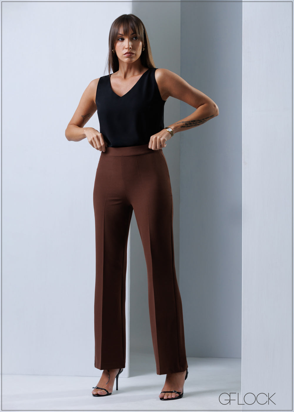 V-Neck Tank Top - 211125