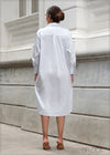 Long Sleeve Shirt Dress - 140723
