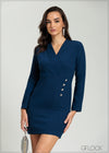 Mini Blazer Dress - 080825