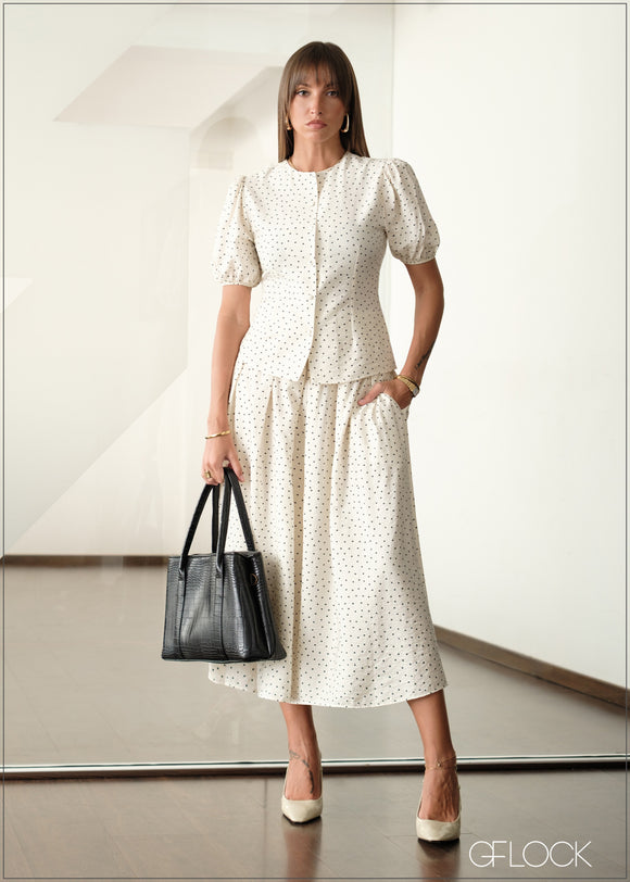 Puff Sleeve Top - 141225