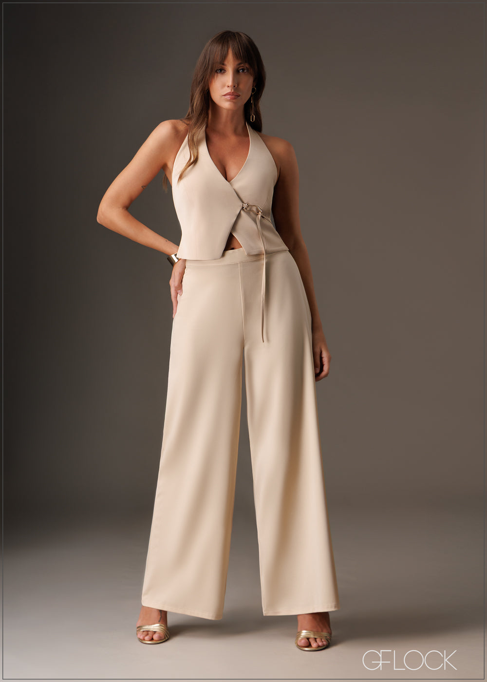 Trim Detailed Waistcoat - 141125