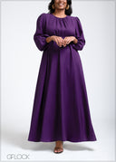 Long Sleeve Maxi Dress - 260525
