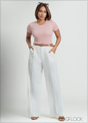 Round Neck Bodysuit - 090725