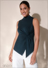 Side Knot Detail Top - 110125