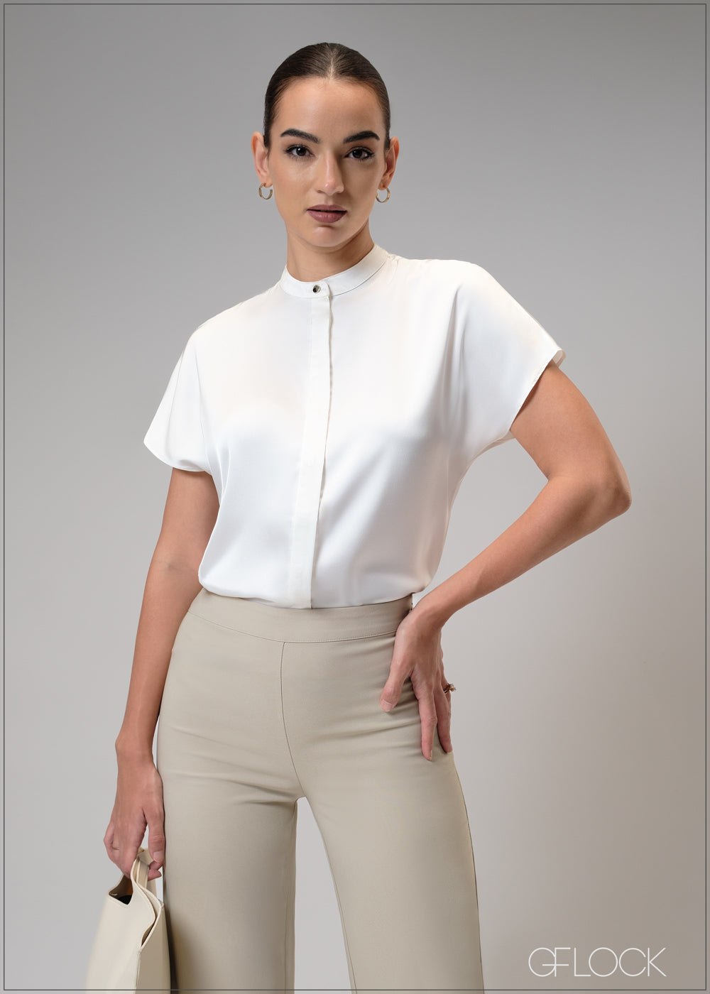 Basic Satin Top - 210725