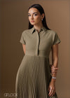 Pleated Dress - 120925