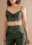 PRINTED BRALETTE TOP - 140324
