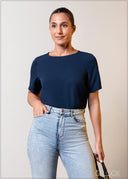 Crew Neck Top - 161224