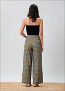 Wide Leg Printed Pant - 040725