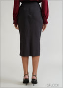 High Waist Pencil Skirt - 240826