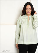 Embroidered Full Sleeve Blouse - 140625