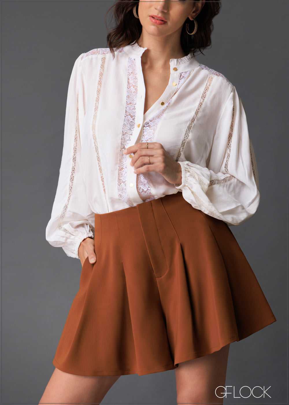 Pleat Detailed Short - 020525