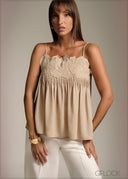 Applique Strappy Top - 120226