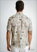 Normal Collar Short Sleeve Shirt - 260426