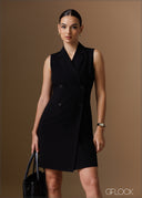 Blazer Collar Dress - 020625