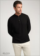 Long Sleeve Henley - 120425