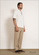 Textured Comfort Trousers - 200526