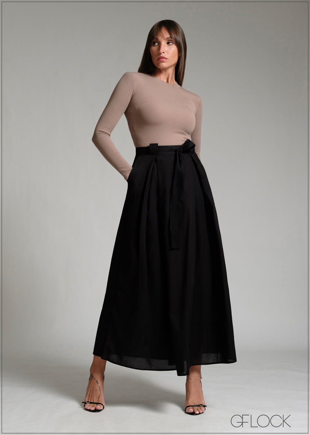 Pleated Detailed Skirt - 171225