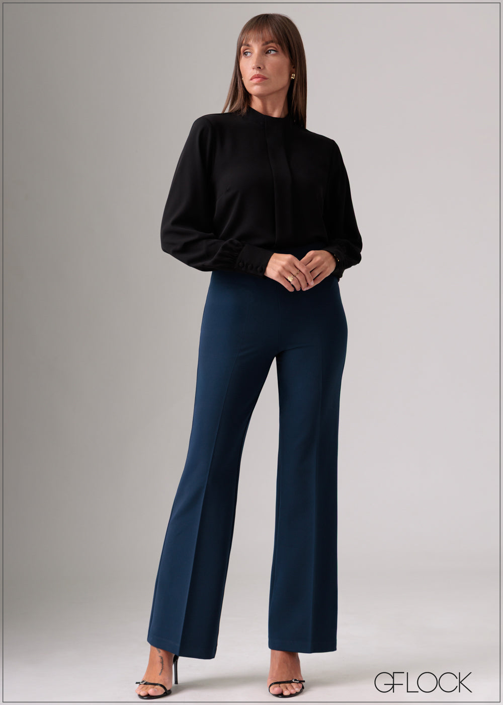 Box Pleat Detail Top - 120126