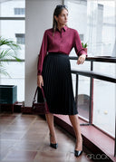 Pleated Skirt - 070826