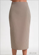High Waist Pencil Skirt - 170826