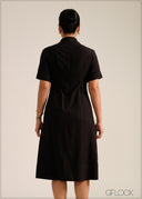 Collared Midi Dress - 261026