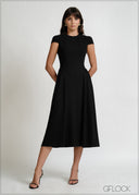 Cap Sleeve Dress - 270426