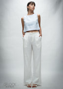 Straight Leg Pants - 030426