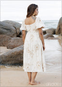 Puff Sleeve Dress - 201026
