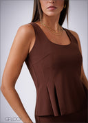 Pleated Top - 230326