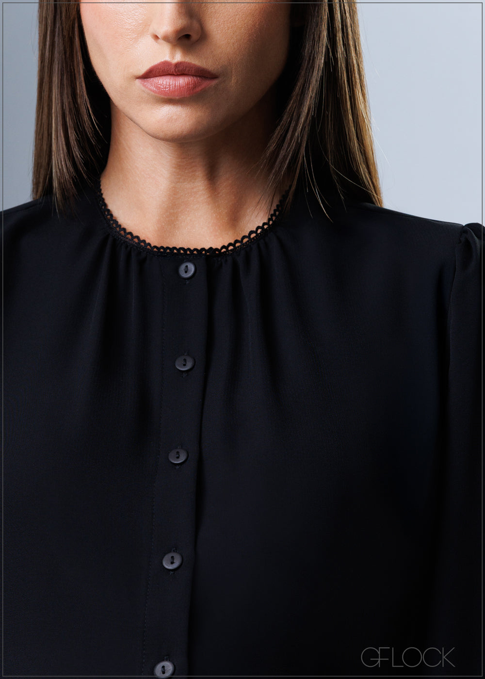 Top With Lace Trim - 211125