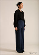 High Waist Detailed Pant - 261026