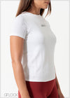 GFX Women Seamless Crew Neck T-Shirt - 310724