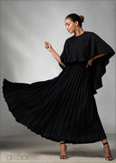 Pleated Maxi Dress - 270625